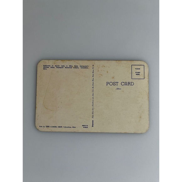 Vtg 1951 Ephemera RPPC Souvenir (6) Ohio State Univ Dextone Kodachrome Ansco SEE - Picture 10 of 12